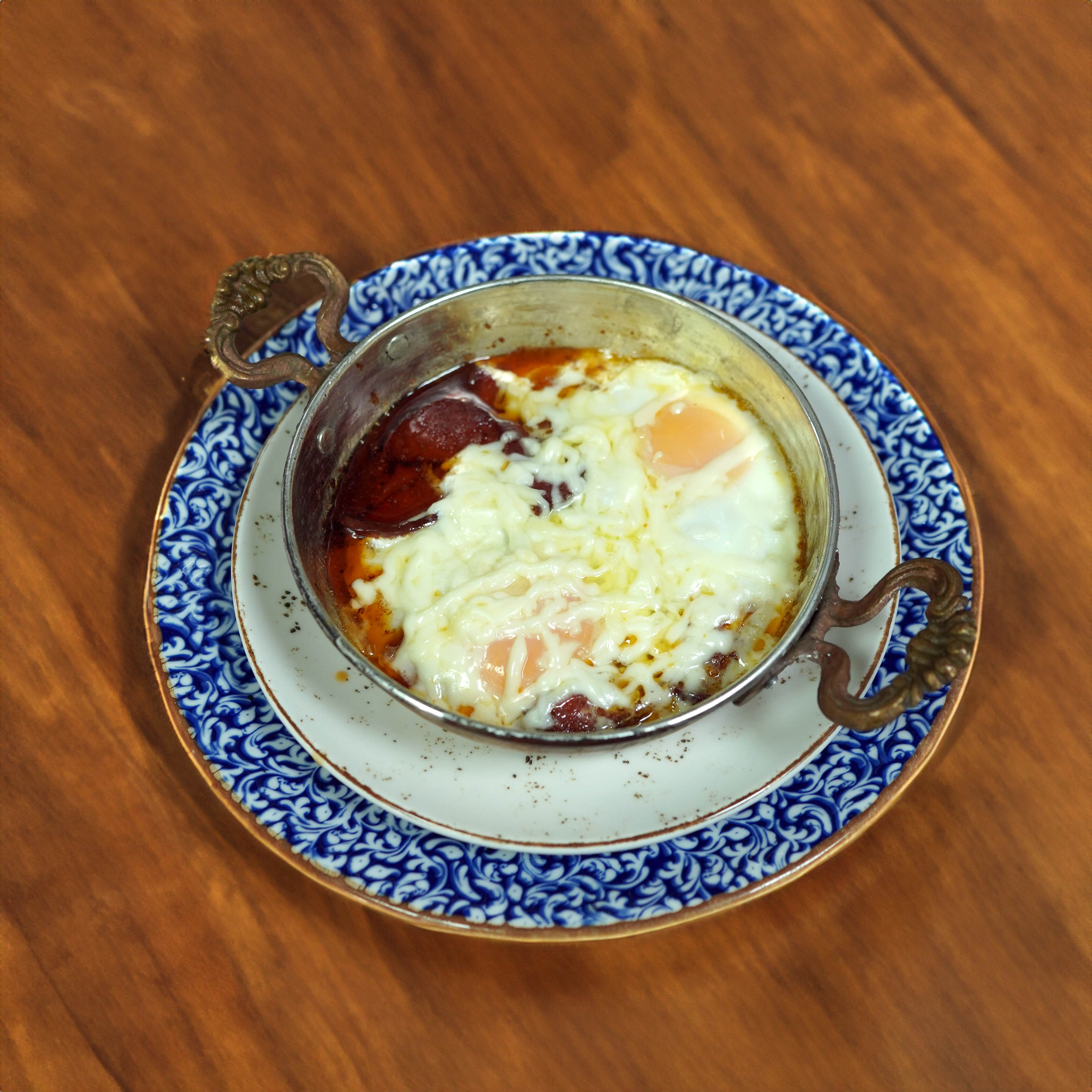 Sahanda Karışık Yumurta